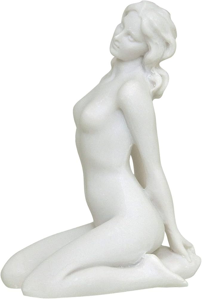 Ancient Greek Nude Erotic Female (Alabaster Statue/Sculpture